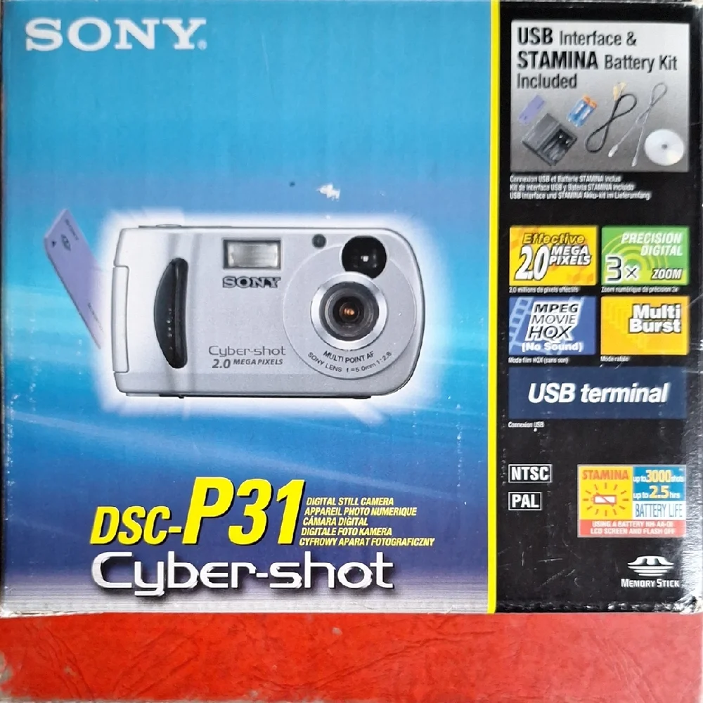 Sony Cyber-shot DS 60 Silver Digital Camera